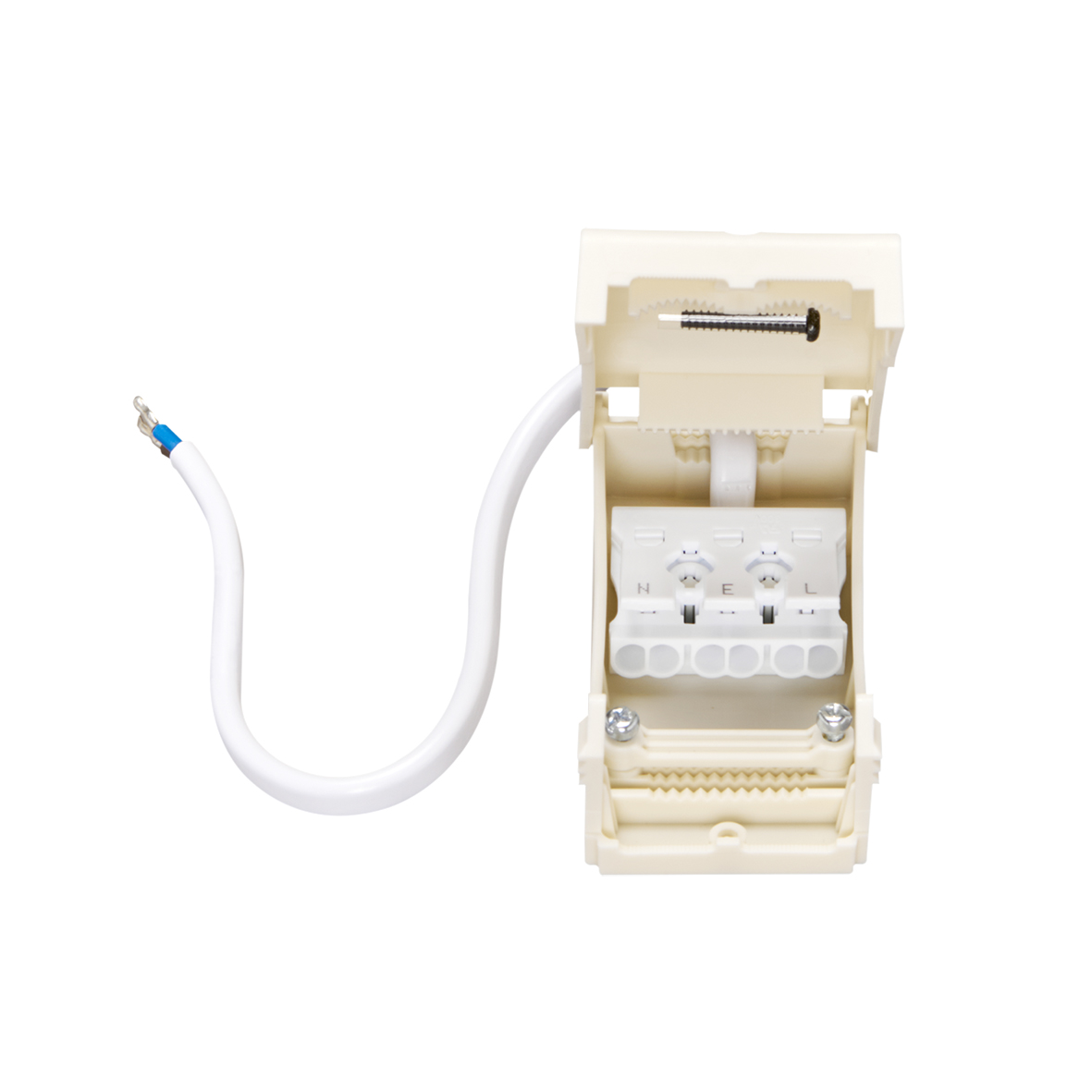 8099710052_Anschlussbox 230V L-N-PE mit 20cm Kabel (L,N)_Detail